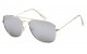 Fashionable Clear Ear Tips Square Aviator Sunglasses AF112-RV