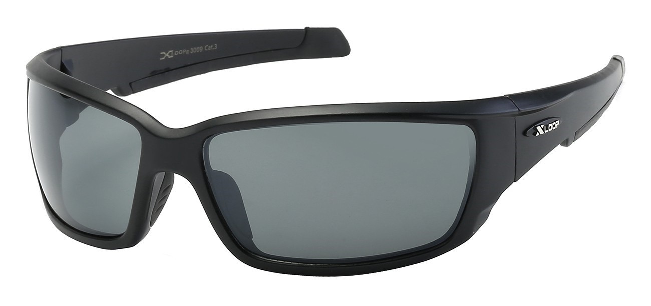 All Black Sport Sunglasses Xloop x3009