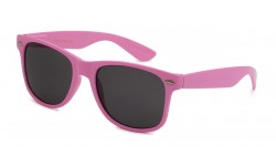 Pink Retro Classic Sunglasses wf01-ltpink