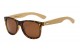 Polarized Bamboo Wood Wayfarer Sunglasses 89001