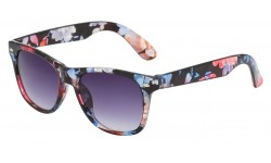 Kids Wayfarer Crystal Flowery Print kg-wf01-flw