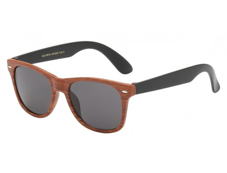 Kids Wayfarer Wood Print Shades kg-wf01-wood