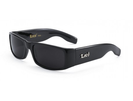 Locs Polished Black Sunglasses