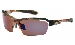 XLoop Camo Print Semi-Rimless Shades x2634-camo