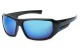 Arctic Blue Square Frame Blue Tech Lens Shades ab-51