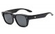 Polarized Baricade Accented Temple Shades pz-bar612