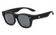 Polarized Baricade Accented Temple Shades pz-bar612