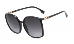 VG Accented Temple Square Sunglasses vg29416