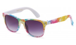 Kids Retro Classic Tie-Dye Shades kg-wf01-tyd