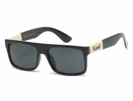 Locs Wrap Frame Sunglasses loc91153-bk