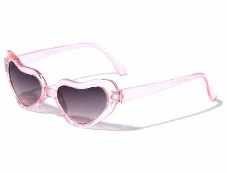 Metallic Rimless Heart Frame M10675-HEART