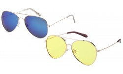 Mixed Dozen Aviator Shades av5129/av530