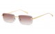 Giselle Metallic Square Sunglasses gsl28153