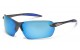 Arctic Blue Sleek Contour Sunglasses ab-45