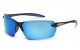 Arctic Blue Sleek Contour Sunglasses ab-45