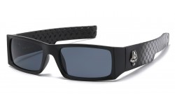 Locs Sunglasses Polished Black 91026-bk