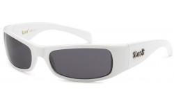 Locs Sunglasses All White 9005