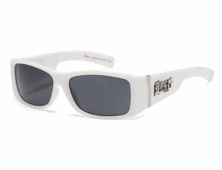 Locs Sunglasses All White 9005