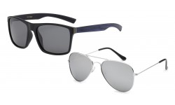 Locs Matte Black Sunglasses locs91070-mb