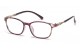 Thin Rounded Square Unisex Readers r364-asst