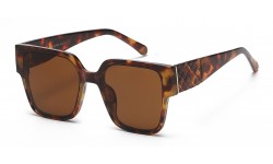 Giselle Square  Accented Temple Shades gsl22344