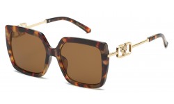 Rhinestone Square Frame Sunglasses rs1977