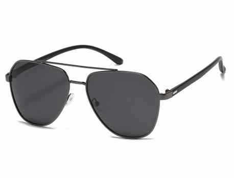 Polarized Square Metallic Aviator pz-av5131