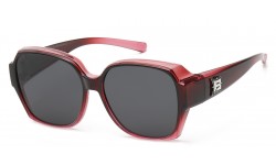 Polarized Baricade Accented Temple Shades pz-bar612