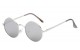 Classic Metallic Round Sunglasses 711046