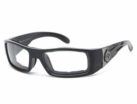 Choppers Clear Padded Motorcyle Goggles cp933-clr