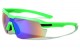 Semi Rimless Shield Sports Sunglasses bp0183-cm