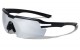 Semi Rimless Shield Sports Sunglasses bp0183-cm