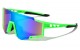 Rimless Top Shield Sports Sunglasses bp0196-cm