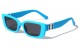 Mirrored-B Rectangle Sunglasses p30568