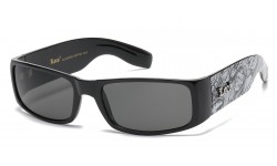 Locs Graffiti Print Temple Shades loc9006-grftsk