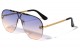 Lion Head Metallic Rimless Sunglasses lh-m7837