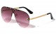 Lion Head Metallic Rimless Sunglasses lh-m7837