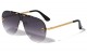 Lion Head Metallic Rimless Sunglasses lh-m7837