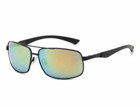 Polarized Square Metallic Aviator pz-av5131