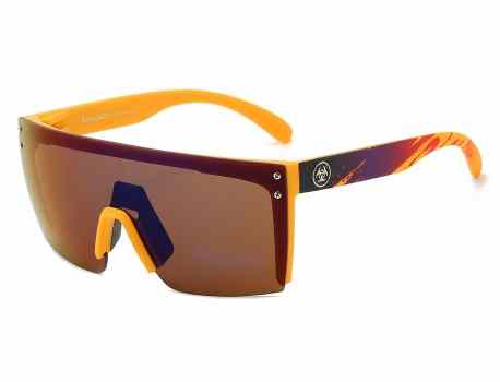 Biohazard Square Wrap Sunglasses bz66254