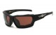 Choppers Smoke Lens Foam Sunglasses cp924-sd