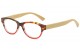 Reading Glasses Bamboo Temple r344-bam