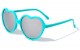 Heart Neon Round Sunglasses pt0031-neon-heart