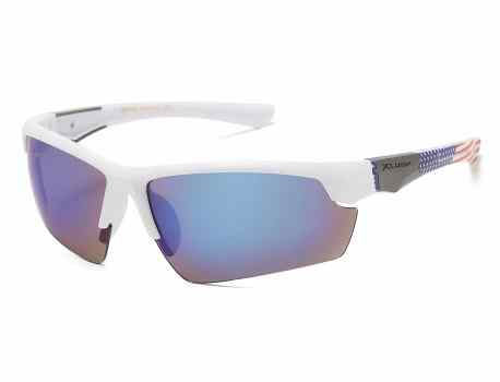 Xloop Polymer Wrap Frame Sunglasses x2602