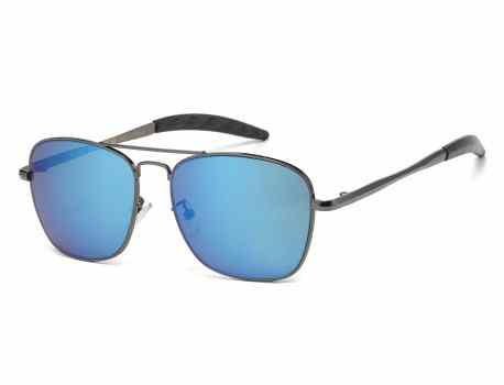 Polarized Square Metallic Aviator pz-av5131