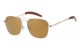 Polarized Square Metallic Aviator pz-av5131