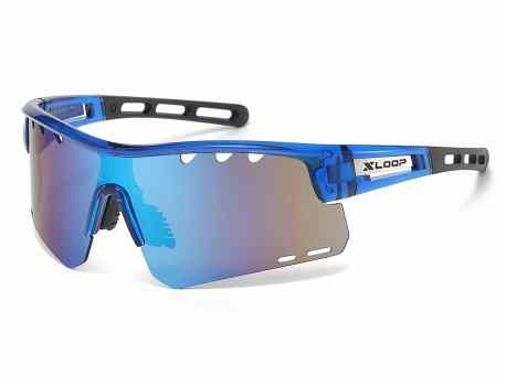 Xloop Sports Shield Sunglasses x3632-bkrnb