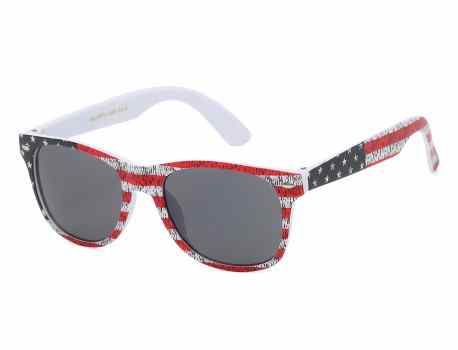 Junior Retro Rewind US Flag Sunglasses WF01