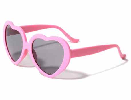 Kids Heart Shaped Sunglasses k852-heart