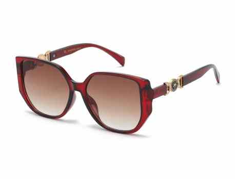 Hybrid Rounded Square Frame Sunglasses vg29323